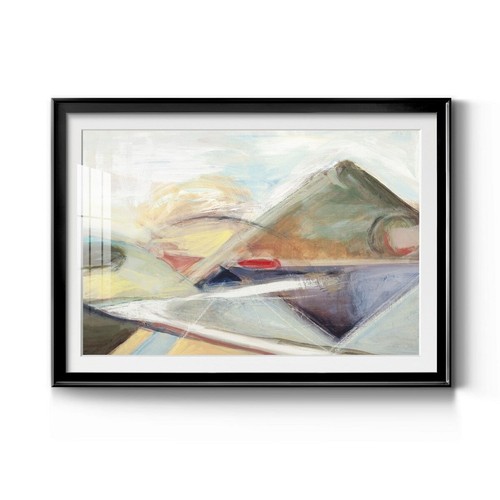 Purple Reflection Premium Framed Print Ready to Hang MultiColor 26