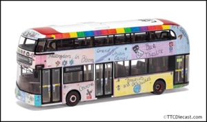 CORGI OM46632a NBFL Borismaster, Arriva London, Rte 38 Hackney Hillingdon Bloom - Imagen 1 de 1