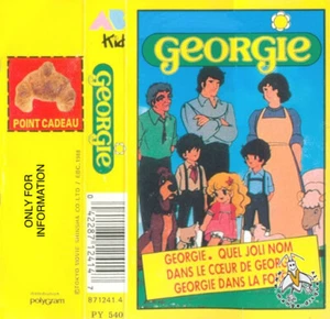LA CHANSON DE GEORGIE / GEORGIE TV Soundtrack 1988 French Vintage Cassette Tape - Picture 1 of 3