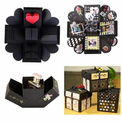 Álbum de fotos hágalo usted mismo álbum de recortes de aniversario explosión regalo explosión amor explosión sorpresa Foto 1 de 4