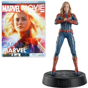 #97 CAPTAIN MARVEL (Non-Eng Mag) Eaglemoss Marvel Movie Figurine Collection - Picture 1 of 7