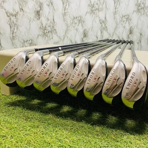 Katana Golf Sword LX10 Iron Set 8pcs 5-9.PW.AW.SW Carbon Shaft Flex SR - Picture 1 of 10