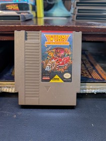 Wurm: Journey to the Center of the Earth Nintendo NES Cleaned Works Great