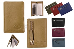 Credit Card Money Purse Coins Note Case Wallet RFID Block ID Window Holder - Picture 1 of 14