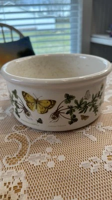 Portmeirion Jardín Botánico Cerámica 7 1/2" Cuenco para Servir - Tomentil Común Foto 1 de 4