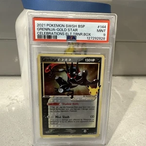 Pokemon TCG Celebrations Greninja #144 PSA 9 MINT Black Star Promo - Bild 1 von 4