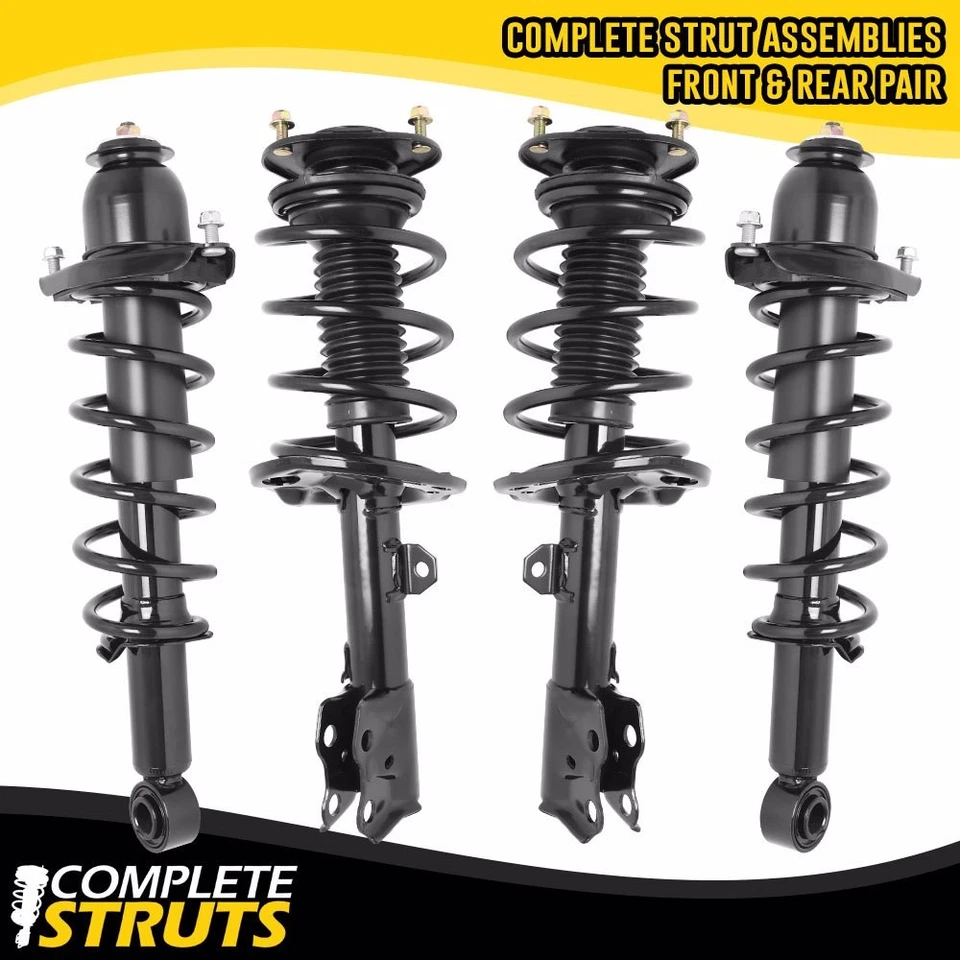 Front & Rear Quick Complete Struts & Coil Springs for 2014-2019 Toyota Corolla Foto 1 de 4