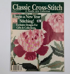 Classic Cross-Stitch A Needles Art Collection By Herrschnerrs Dec 1990/Jan 1991 - Picture 1 of 3