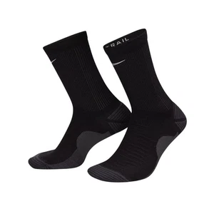 Nike Men's Dri-FIT Trail Running Crew Socks - HF0854 010 - Black - Size: 10-11.5 - Picture 1 of 4