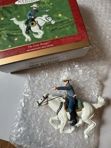 Hallmark Lone Ranger Keepsake Christmas Ornament 2000 Christmas Silver Horse - Picture 1 of 5