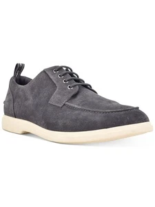 CALVIN KLEIN Mens Gray Removable Insole Todd Round Toe Wedge Oxford Shoes 7.5 M - Picture 1 of 8