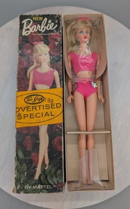 Barbie Mattel Vintage 1966 #1190 Teen Age Fashion Model blond zwei Jungs in Box - Bild 1 von 24