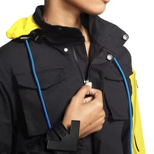 Nike x Off-White Laufjacke "Black Yellow" BV8041-010 Damen Large - Bild 1 von 10