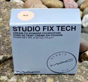 MAC Beautiful Studio Fix Tech Creme-Puder-Foundation N12 0,35 Unzen 10 g - Bild 1 von 2