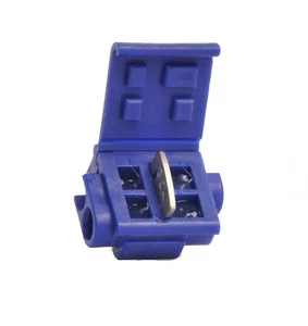MVP 10 Blue 14-18 AWG Gel Filled Moisture Resistant Quick Splice Tap Terminals - Picture 1 of 1