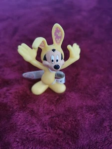 FIGURA MICKEY MOUSE PVC BULLYLAND DISNEY OREJITAS CONEJO - Imagen 1 de 3