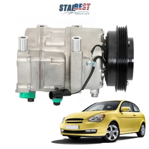 Compresor de aire acondicionado apto para Hyundai Accent 2006 2007-2009 1,6 L l4 10361991 1010925 - Imagen 1 de 12