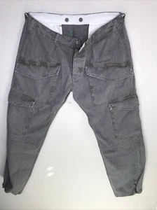 PRPS Denim Streetwear Cargo Jeans Camouflage Made In Japan Unreleased Sample W34 - Picture 1 of 10