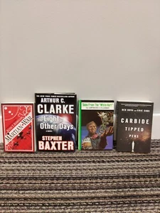 Science Fiction Book Lot Arthur C Clarke First Editions Ben Bova Kevin Anderson - Picture 1 of 16