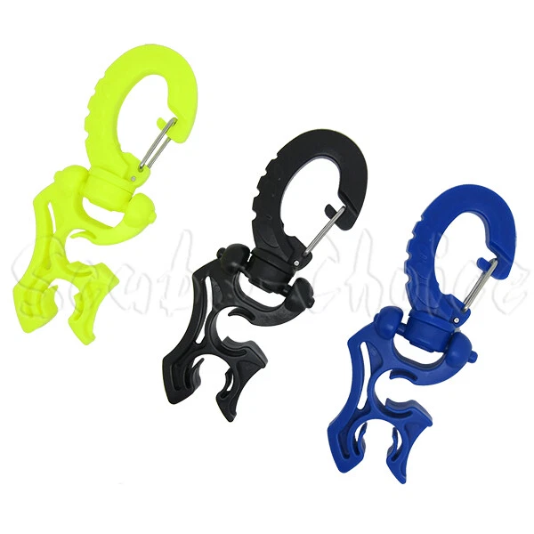 SCUBA CHOICE Scuba Diving Double Hose Holder with Clip