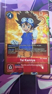 Tai Kamiya BT1-085 Promos: Release Special Booster Digimon Card - Picture 1 of 1