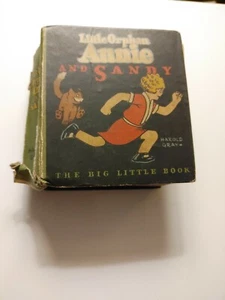 LITTLE ORPHAN ANNIE AND SANDY Big Little Book, 1933 - Picture 1 of 3