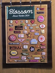 Blossom Music Center Poster 2024 28" x 22" - Bild 1 von 3