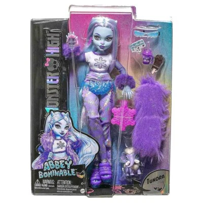 Monster High Core Abbey Bominable Fashion Doll & Pet Tundra Kids Age 4+ - Mattel - Image 1 of 4
