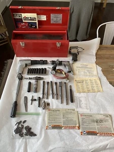 AJAX Air Hammer Rescue Kit Fire Fighting Cutting Non Turn Chisels +Extra Pieces - Picture 1 of 22