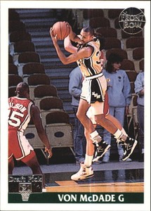 1991 Front Row Silver #23 Von McDade