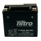 Batterie Für Cectek Estoc 500 T5 Efi 2013 Nitro Ytx20l-Bs Gel Geschlossen