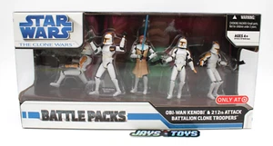 Star Wars Obi-Wan Kenobi & 212th Attack Battalion Clone Troopers Factory Sealed - Bild 1 von 6