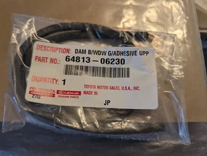 2018-2021 Toyota Camry Rear Glass Seal Gasket Windshield GLA 64813-06230 L2 - Picture 1 of 1