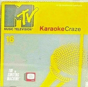 Karaoke Craze MTV Authentic 'Singing Machine' CD & G Near Mint - Picture 1 of 3