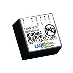 LuxDrive BuckPuck - Controlador LED de corriente constante de 1000 mA sin atenuación - Imagen 1 de 2