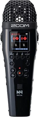 Zoom M4 MicTrak Handheld Stereo Microphone 4Track Recorder from Japan New - Image 1 of 4