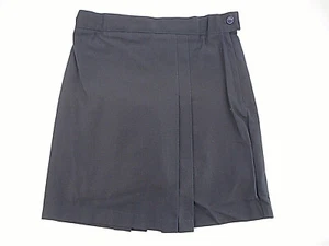 Niñas R/K Azul Marino Caja Plisada Uniforme Skort Tallas Grandes 6 1/2 - 8 1/2 - Imagen 1 de 7