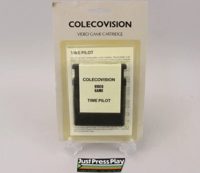 Ex. Rare Factory Sealed ColecoVision White Label Time Pilot Blister Pack LOOK! - Image 1 of 4