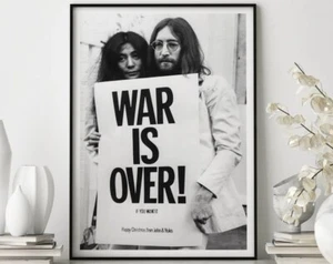 John Lennon & Yoko Ono Poster Premium Quality Choose your Size - Picture 1 of 4