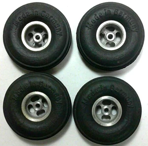 Record Elastik 40x70 Tire & Aluminum Wheel Made in Germany Vintage New 4 per set - Picture 1 of 13