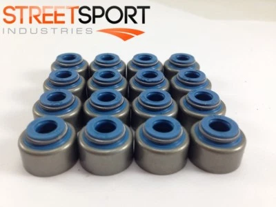 SELLOS DE VÁLVULA TOYOTA COROLLA AE86 4AGE 1.6L 16V DOHC FKM - Juego de 16 - ¡NUEVO!! Foto 1 de 4