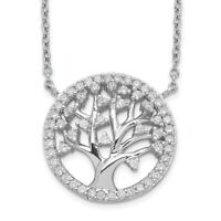 cubic zirconia Details about   pendant Yggdrasil charm Jewelry silver 925 tree of LIFE LOVE