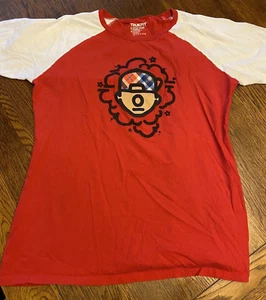 Lil Wayne’s Trukfit Clothing Cartoon Red & White Retro Tee Graphic Shirt Sz 3XL - Picture 1 of 6