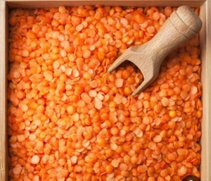 عدسRojo Orgánico Splitdelicioso Sabor Lentejas Rojas Orgánicas Enteras Naturales 500 gramos - Imagen 1 de 3