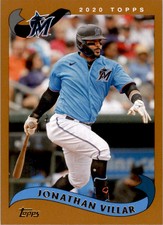 2020 Topps Archives #287 Jonathan Villar Miami Marlins