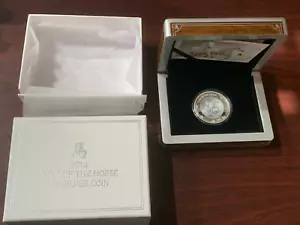 2014 Niue - Year Of The Horse - 1 oz .999 Silver Proof Coin - Mintage: 5,000 - Picture 1 of 11
