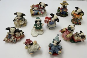 Lote de 10 cajas originales Mary's Marys Moo Moos vintage nunca exhibidas - NUEVAS - Imagen 1 de 11