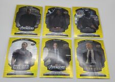 Marvel Trading Card Allure Yellow Taxi Lot Of 6 Nick Panther Falcon Phil Obadiah