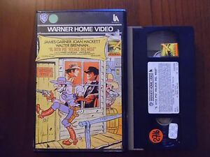 Il dito più veloce del West (James Garner, Walter Brennan) - VHS ed. Warner rara
