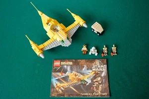 Lego Star Wars: Naboo Fighter 1999 (7141) completo 100% con istruzioni originali - Foto 1 di 4